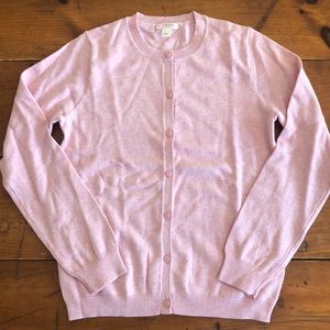 Pink Heather Cardigan